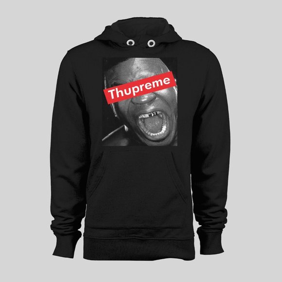 Kid Dynamite Iron Boxer THUPREME Humor Quality Hoodie - Picture 1 of 2